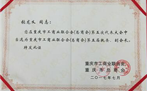 热烈祝贺英国上市公司365集团董事长张龙义 再次担任重庆市工商联（总商会）副会长
